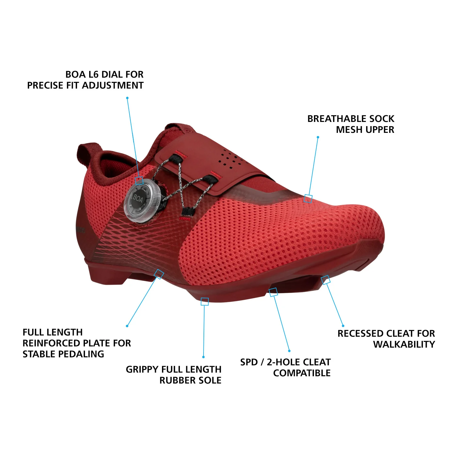 Shimano IC5 Women’s Indoor Cycling Shoe - Image 7